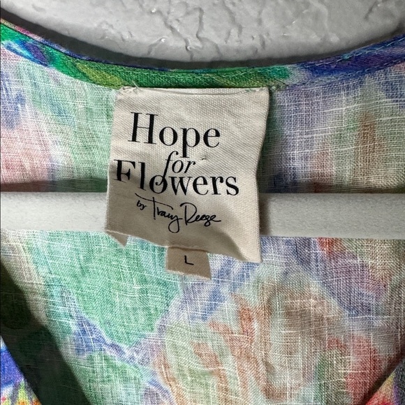 NWOT Anthropologie Hope for Flowers by Tracy Reese Mini Watercolor Dress - Picture 3 of 6